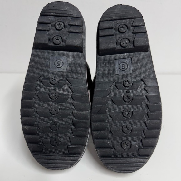 Thermolite Kids Snow Boots Black Size 5 - Picture 11 of 11